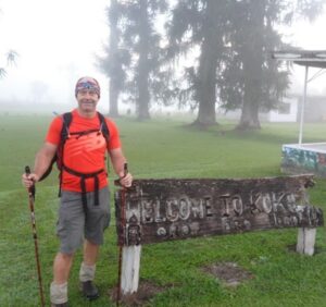 Rob starts Kokoda Trail